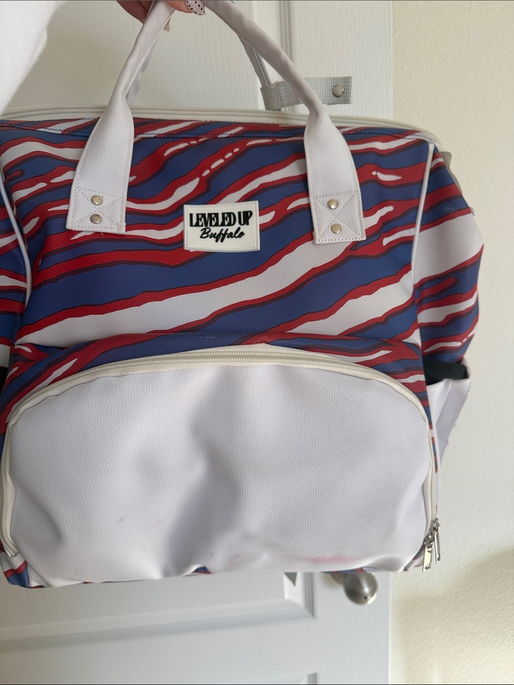 Buffalo bills diaper bag